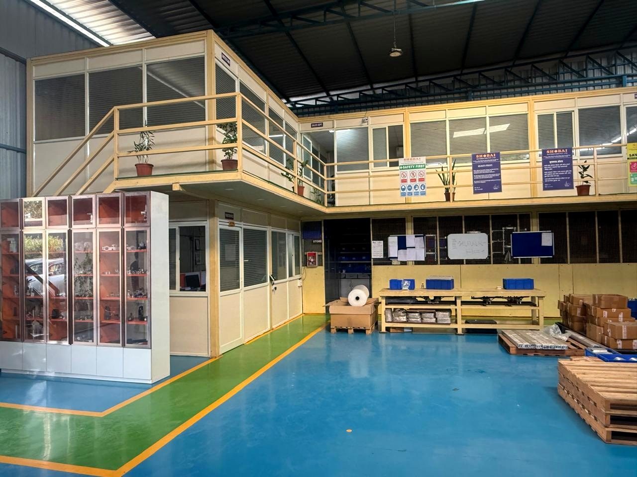 Office and shop floor